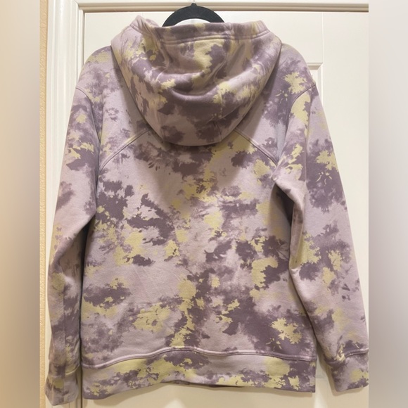 Lululemon All Yours Hoodie, Orbital Tie Dye Mauve Grey Multi colors, size Small - Picture 3 of 5